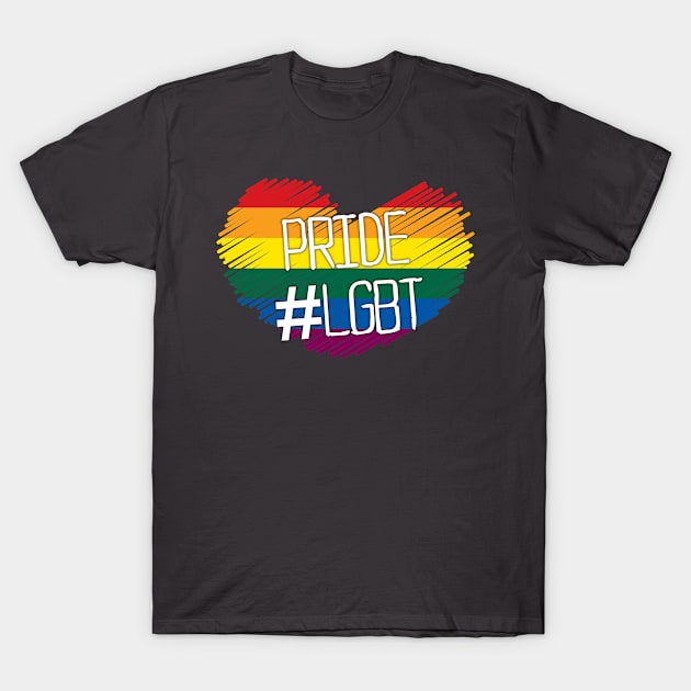 lesbian gay bisexual transgender pride lbgt T-Shirt by kamdesigns